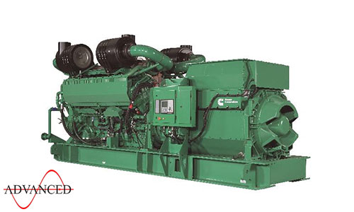 2750 kVA Cummins QSK78 Open Diesel Generator - Cummins C2750D5e