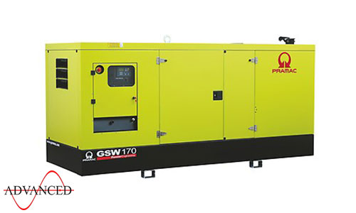 170 kVA FPT Auto Start Silent Diesel Generator - Pramac GSW170I