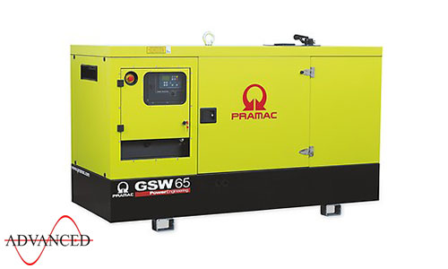65 kVA FPT Auto Start Silent Diesel Generator - Pramac GSW65I