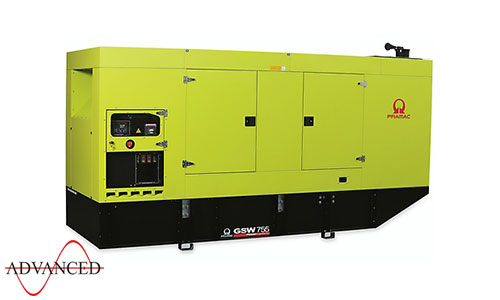 750 kVA Doosan Auto Start Silent Diesel Generator - Pramac GSW755DO