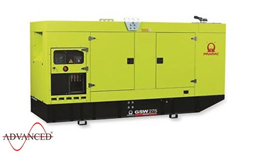 275 kVA Volvo Silent Diesel Generator - Pramac GSW275V Genset