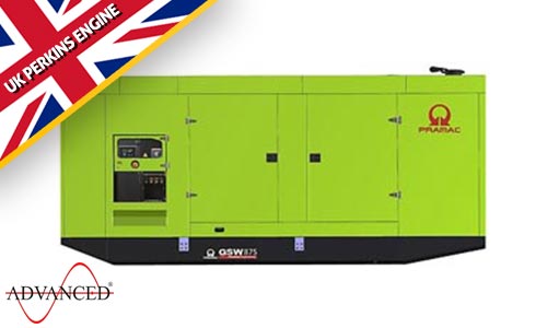 875 kVA Pramac Perkins Silent Diesel Generator - Pramac GSW875P